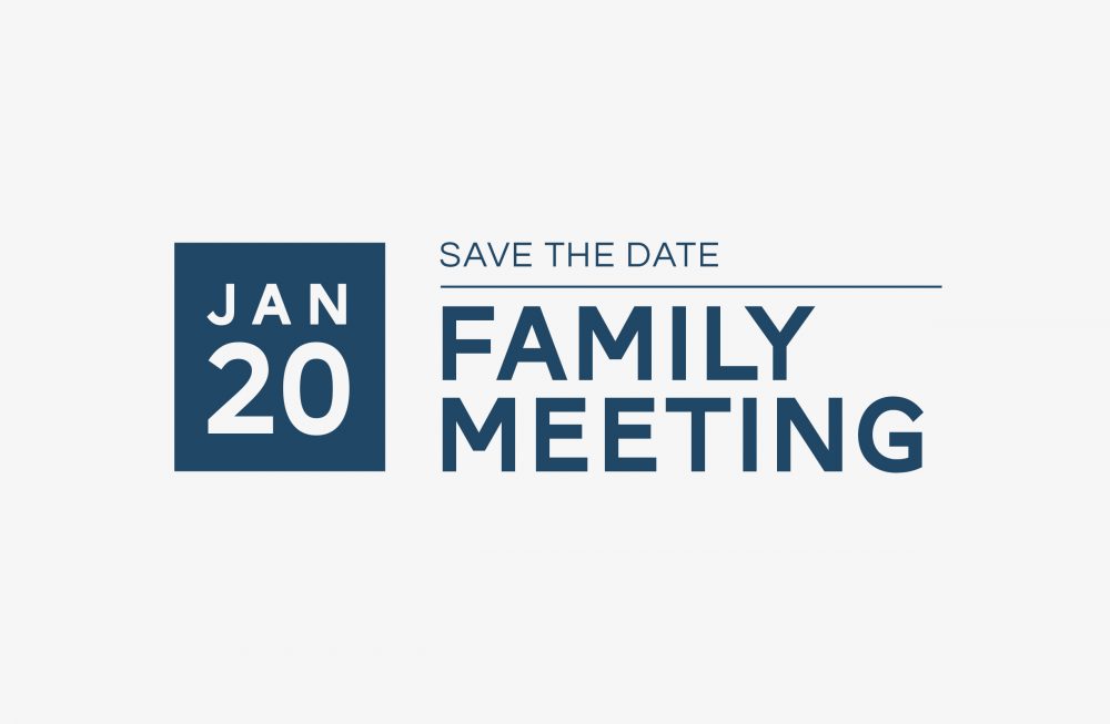 Family Meeting - January Image